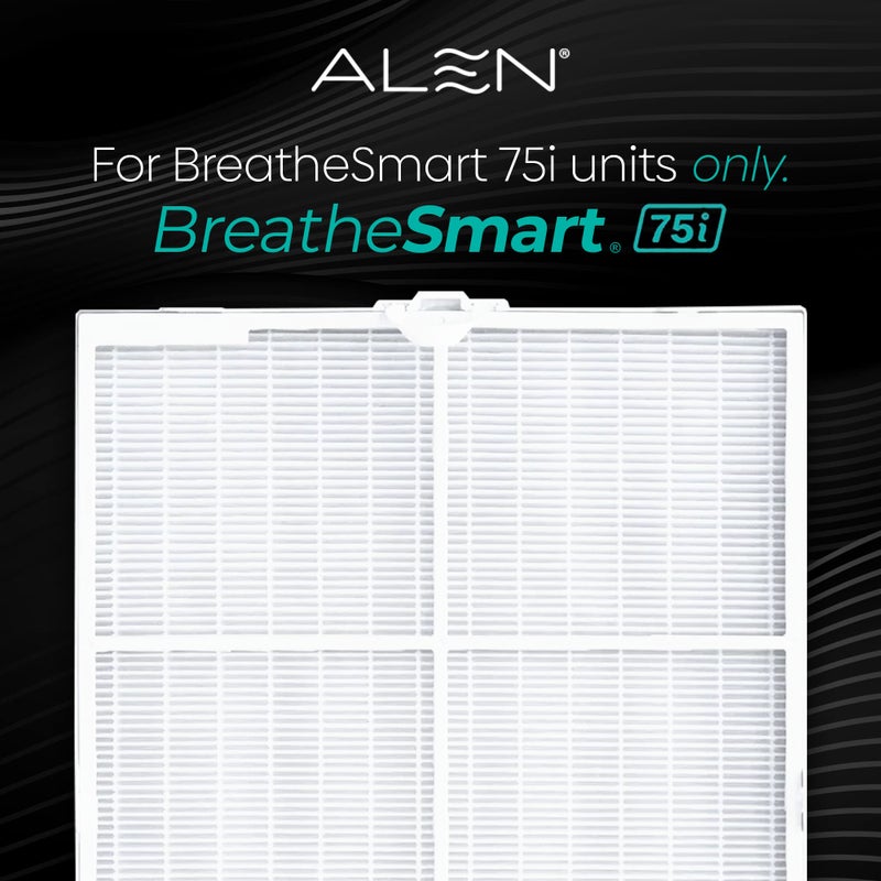 Alen Air Filter B7-Pure Replacement H13 True HEPA FIlter for BreatheSmart 75i Air Purifier - Captures Allergens, Dust, & Mold (1 Filter) - Image 5